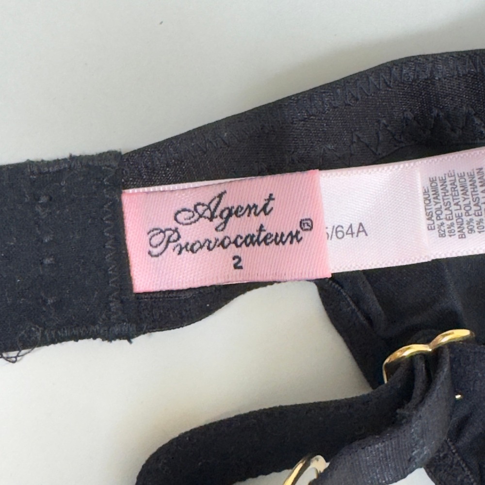 Agent Provocateur RAYNA Black Lace Set 34D/2(small) - Picture 7 of 9